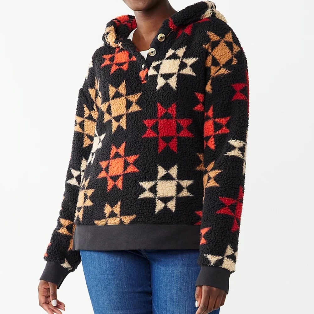 NWT! Sonoma Goods For Life Sherpa Hoodie